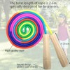 Skipping Rope Kids, Adjustable Children Jump Rope with Wooden Handle