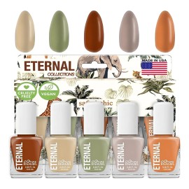 Barniz Esmalte Uñas Eternal Pack 5 Piezas