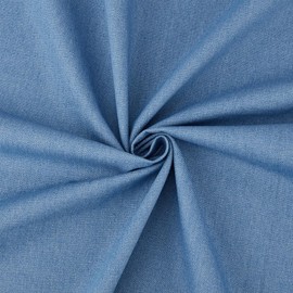 BENECREAT 72.8x36inch Blue Jean Fabric, 11.3oz Cotton Denim Fabric Garment Accessories for Sewing Pants, Jackets, Bags, 0.5mm Thick