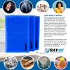RAYAIR SUPPLY 16x21 Replacement Filter Pads Compatible with Captura Air