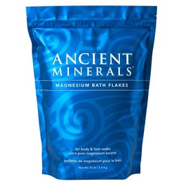 Ancient Minerals Magnesium Chloride Bath Flakes,3.6kg