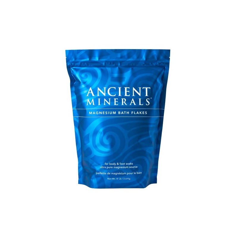 Ancient Minerals Magnesium Chloride Bath Flakes,3.6kg