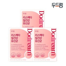 리스펙타 질 건강 생유산균 30캡슐 x 3박스 3개월분) Respecta Gut Health Probiotics 30 Capsules x 3 Boxes (3 Months Supply)