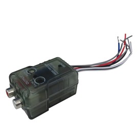 BLUE ELF High/Low Converter with Remote Turn On Gold Female RCA Output IS-RM200