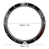 Professional Watch Bezel Insert 38mm Ceramic Watch Bezel Ring Repair