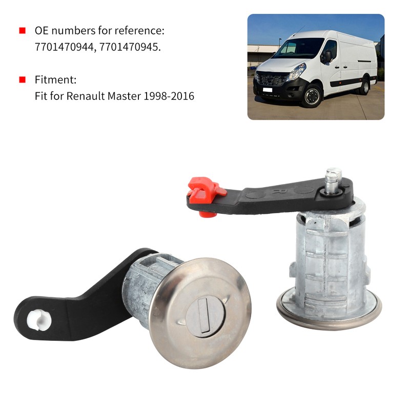 Left Right Door Lock Barrel Cylinder with 2 Keys 7701470944