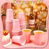 Yaure Joy 30 Pcs 16 oz Disposable Plastic Cups Bulk