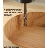 Align Carbide, UP Cut Router Bit, 1/8 Inch Cutting Diameter,