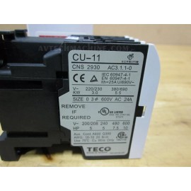 Teco Magnetic Contactor CU-11-3A1a-220