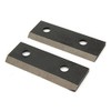 EsportsMJJ Set of 2 Steel Shredder Chipper Blade Set for