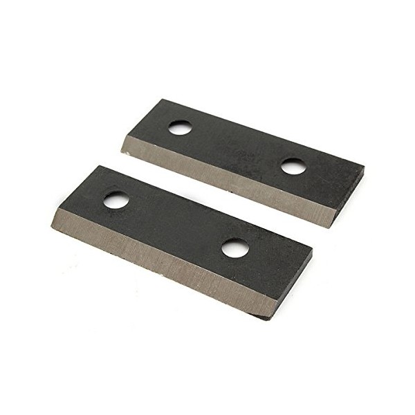 EsportsMJJ Set of 2 Steel Shredder Chipper Blade Set for