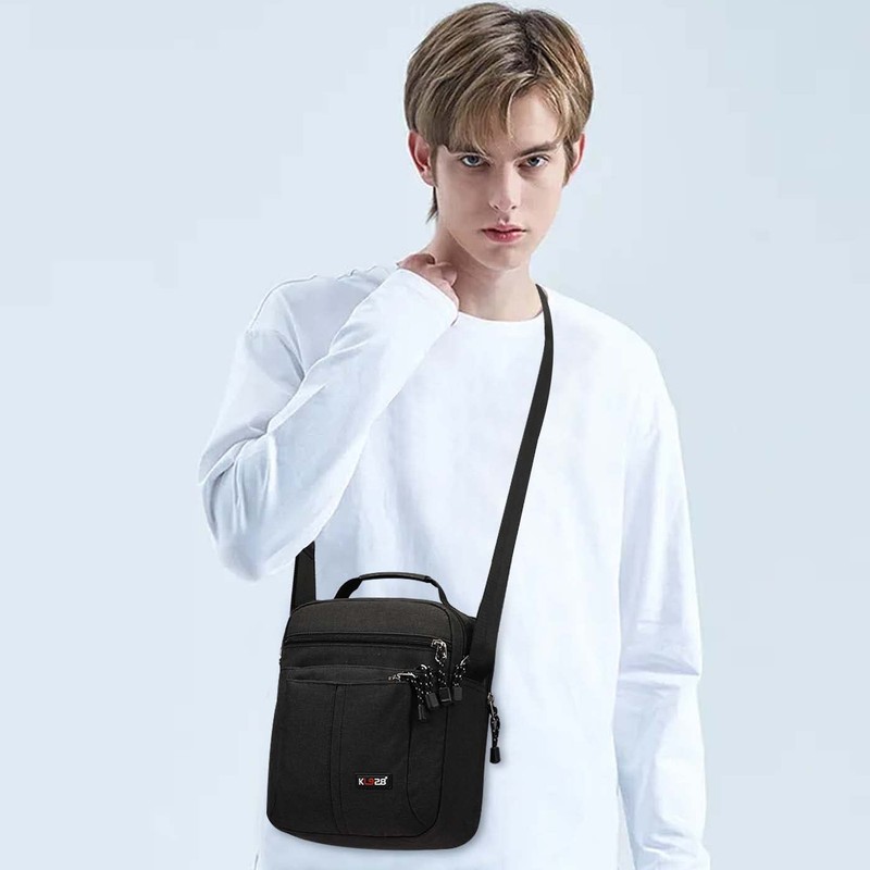 Men's Messenger Bag - Crossbody Shoulder Bags Travel Bag Man