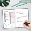 Notebook A5 Squared [Flying Flowers] | 124 Pages, 62 Sheets