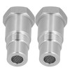 2Pcs Oxygen Sensor Adapter Welding Plug Engine Auxiliary with Filter