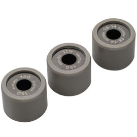 Daytona 90444 DWR Motorcycle Weight Roller, 0.7 x 0.6 inches (18 x 14 mm), 0.5 oz (15.0 g), No Direction Specified, Set of 3