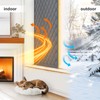 AGHITG Thermal Window Cover for Winter,38" X 62" for Window
