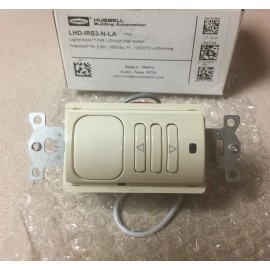 HUBBELL LHD-IRS3-N-LA LightHAWK PIR Wall Switch Occupancy Sensor Almond