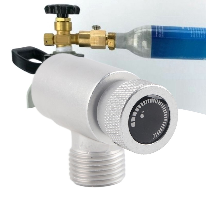 CGA320 CO2 Soda Cylinder Adapter Refill Connection Tank Filling Connector