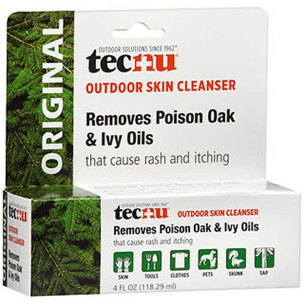 Tecnu Tecnu Outdoor Skin Cleanser Poison Oak/Ivy Treatment, 4 oz (Pack of 2)