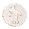 3Pcs Portable Soccer Referee Flip Coin Anti Rust Hard Alloy