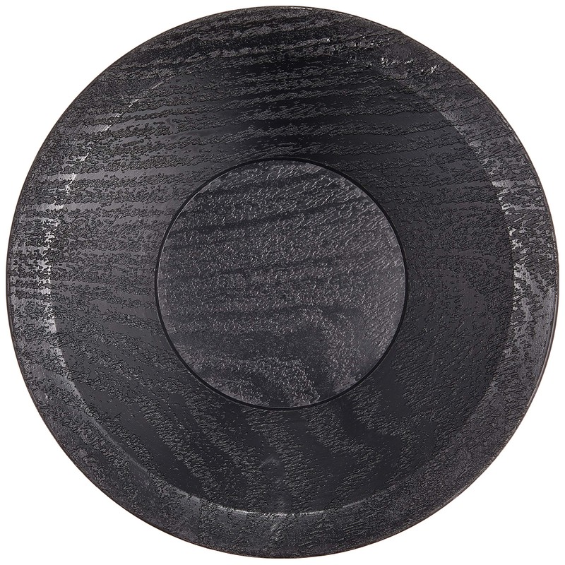 Set of 10 茶托 4 Dimension P. Small 茶托 Black 1 Piece [12 x