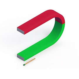 Horseshoe Magnet – School Magnet for Experiments – 100 mm