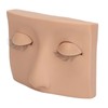 Eyelash Mannequin Head Practice Realistic Half Face Makeup Head Training
