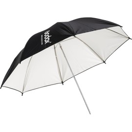 GODOX UB-004 Reflector Umbrella (33", Black/White)