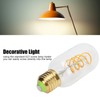 LED Bulb Double Spiral Antique Flexible Filament Retro Decoration E27