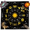 Tarot Table Cloth | 19.68x19.68in Square Velvet Tarot Tablecloth |