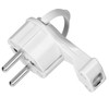 ORNO AE-13253 Angled Plug Flat Connector 230 V Flat Uni-Schuko