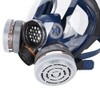 Silicone Full Face Gas Mask Respirator For Painting Spraying