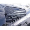 Decal Concepts Flat Black American Flag Rear Quarter Window Accent