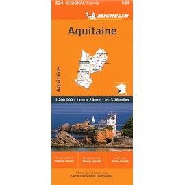 France: Aquitaine Map 524
