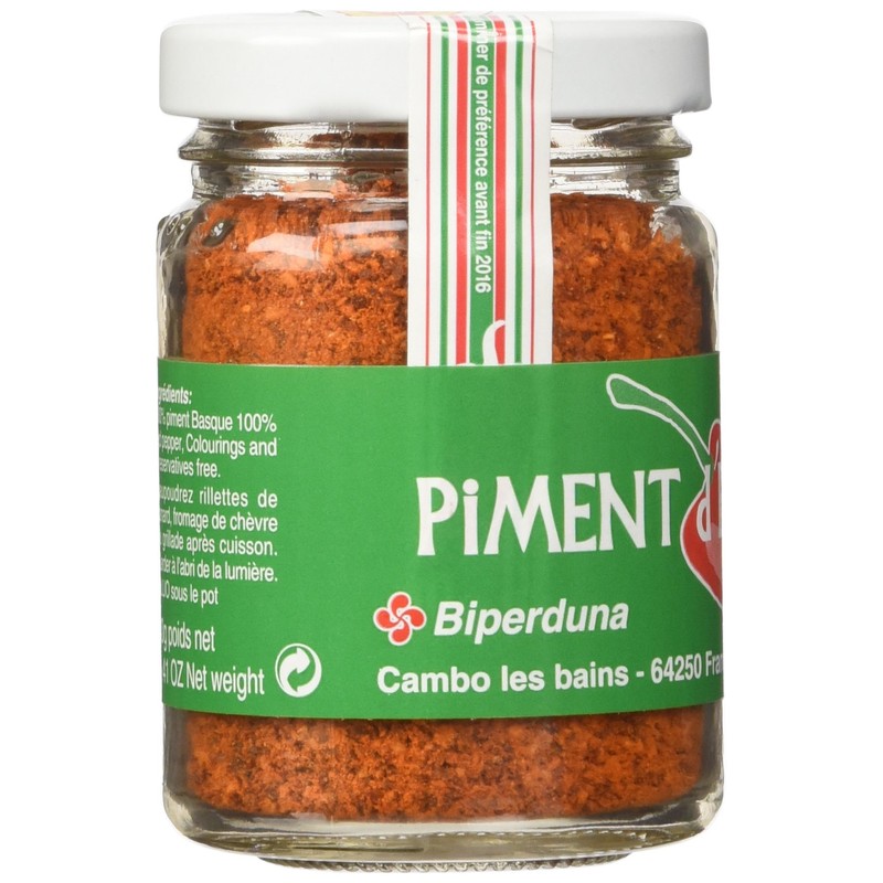 Piment d'Espelette - Red Chili Pepper Powder from France 1.41oz