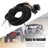 Vkinman UTV Turn Signal Wiring Harness with Rocker Switch Flasher
