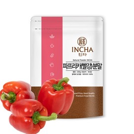 Incha Domestic Paprika Powder Seasoning 200g / 인차 국내산 빨랑 파프리카 가루 분말 파우더 시즈닝 200g