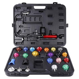 FreeTec 25pcs Cooling System Radiator Cap Pressure Tester Kit