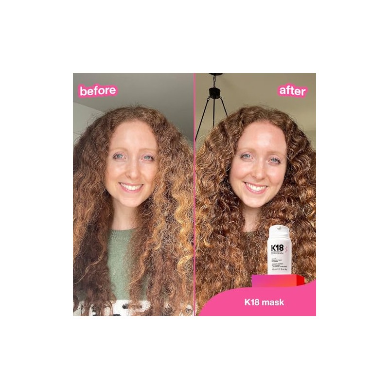 K18 Hair - Mascarilla capilar reparadora molecular Leave-In, máscara unisex,