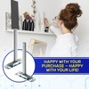 2 Pieces Hidden Shelf Bracket with a Length 110 mm