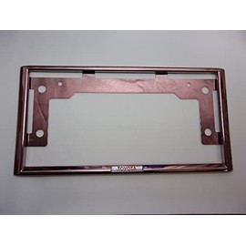GENUINE Toyota License Plate Frame (Pink Gold Front) akua・isuto・ヴxittu For