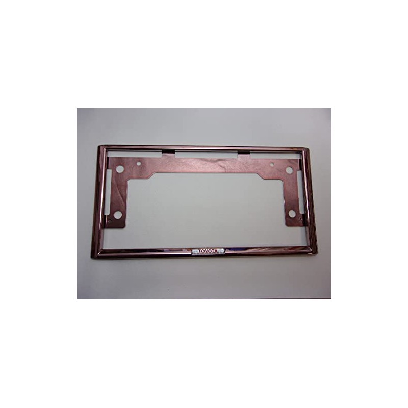 GENUINE Toyota License Plate Frame (Pink Gold Front) akua・isuto・ヴxittu For
