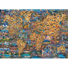 Dowdle Jigsaw Puzzle - Best of The World - 500 Piece, Colorful