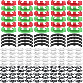 Odowalker 150 Pieces 90 Degree Plant Clips Branches Clips Control The Growth of Plants Branches Clamps for Low Stress Planting Clip