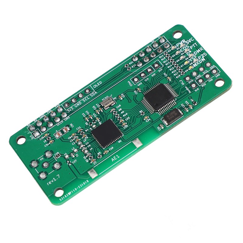 MMDVM Hotspot Board PCB 32 Bit 10mW RF DMR YSF