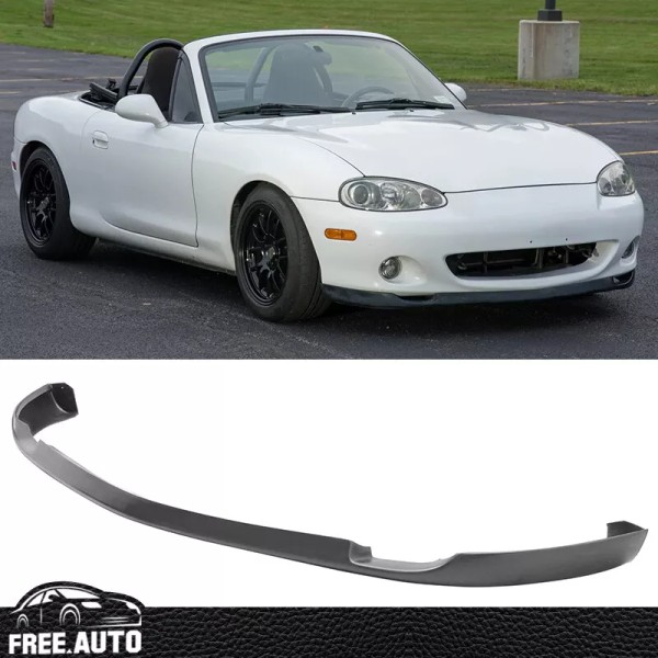 FREE-AUTO802 Front Bumper Lip Fits 01-05 Mazda Miata MX-5 RS