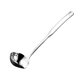AIXXCUVQ Ladle Spoon with Pour Spout Stainless Steel Soup Ladle for Stews Kitchen Serving Ladle for Soup Sauce Stew Cooking
