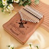 CONJURER Kalimba 17 Key Thumb Piano, Coffee Deer
