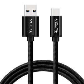PRO USB Type-C Braided Cable Compatible with Your HTC 5G Hub at Full 65 Watt Charging and 5Gbps Data Transfer Speeds [ 1.5M/5Ft Long]