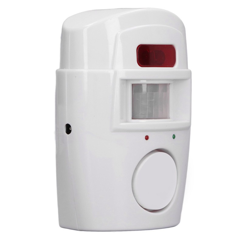 Outdoor Motion Sensor Alarm Anti Theft Remote Control Sound Light